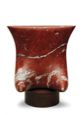 Scultura 1979, marmo rosso Francia, 22 × 25 × 15 cm, 
base bronzo, 5 × 12,5 cm