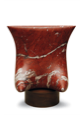 Sculpture 1979,
France red marble, 22 × 25 × 15 cm, 
base, bronze, 5 × 12.5 cm
