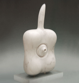 Sculpture 1991,
Carrara white marble, 29 × 16 × 7.5 cm, 
base, plexiglass
